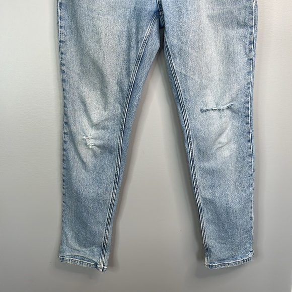 Everlane Men's Light Blue The Organic Slim Fit Jeans Distressed 32 32 - Picture 4 of 11